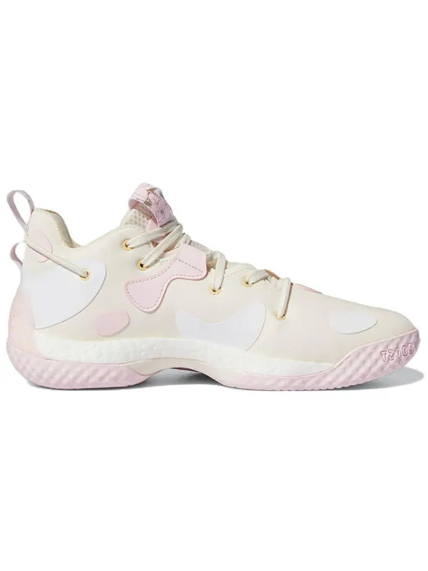 Кроссовки Harden Vol. 6 Adidas — изображение 2 из 4, кремовый/розовый