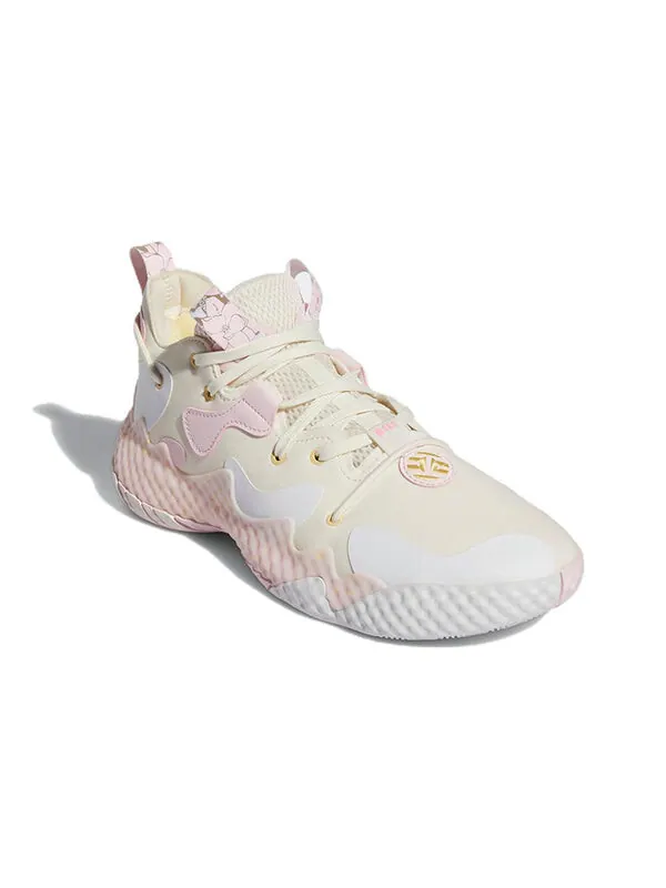 Кроссовки Harden Vol. 6 Adidas — изображение 3 из 4, кремовый/розовый