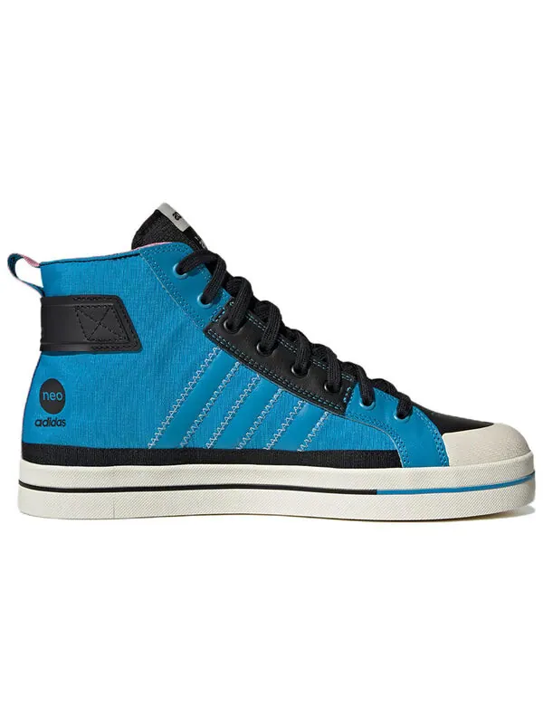 Кроссовки neo city canvas hi ssjf x улица сезам x jf Adidas — изображение 2 из 4, черный/синий/розовый