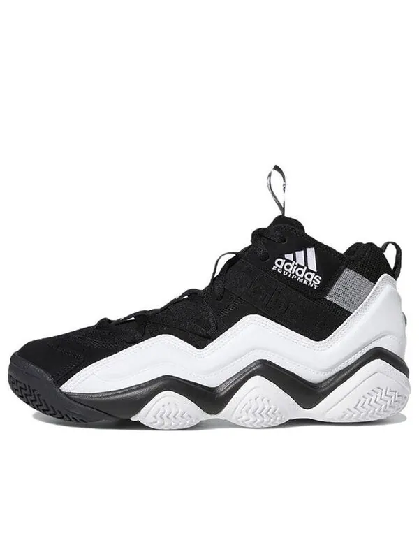 Кроссовки топ 10 2000 Adidas — изображение 1 из 4, черный/белый