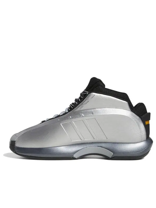Кроссовки 1 Adidas Crazy — изображение 1 из 4, серебристый/черный