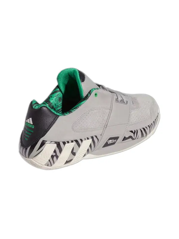 Кроссовки gil zero restomod 'tiger stripes' Adidas — изображение 4 из 4, серый/черный/зеленый