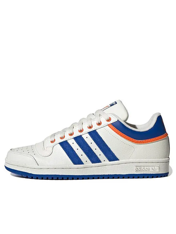 Кроссовки топ десятка низкие Adidas — изображение 1 из 4, кремово-бело-голубой