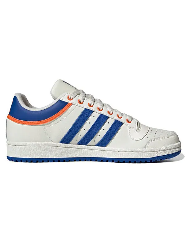 Кроссовки топ десятка низкие Adidas — изображение 2 из 4, кремово-бело-голубой