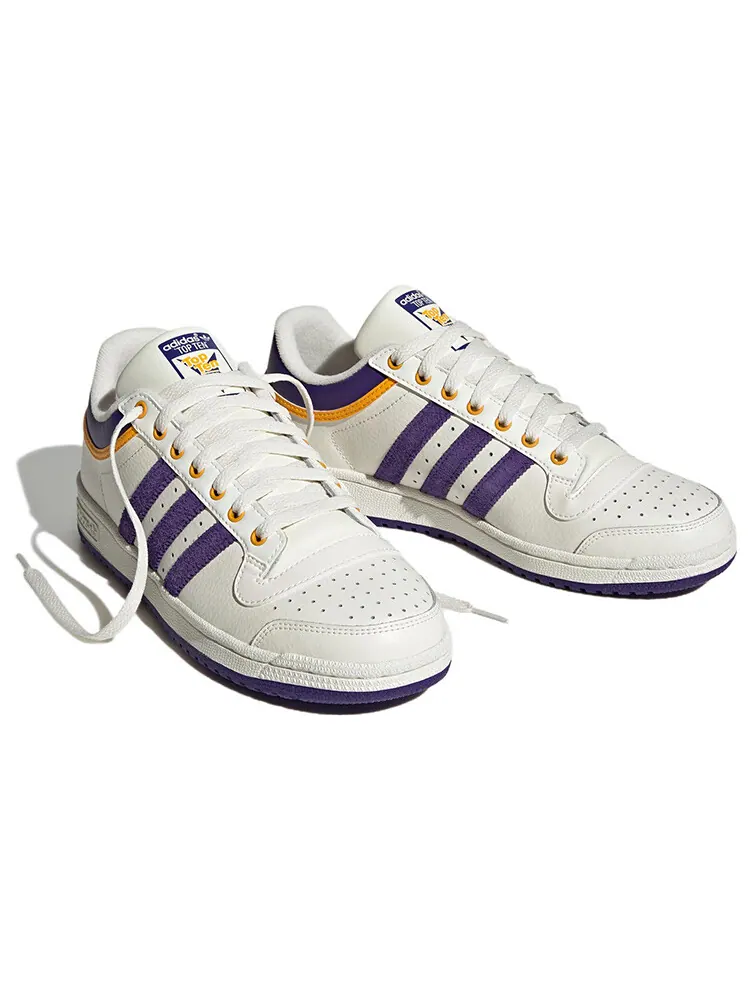 Кроссовки adidas originals Top Ten Low Unisex — изображение 3 из 6, белый
