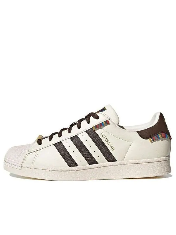 Кроссовки оригиналы суперзвезда Adidas — изображение 1 из 4, коричневый
