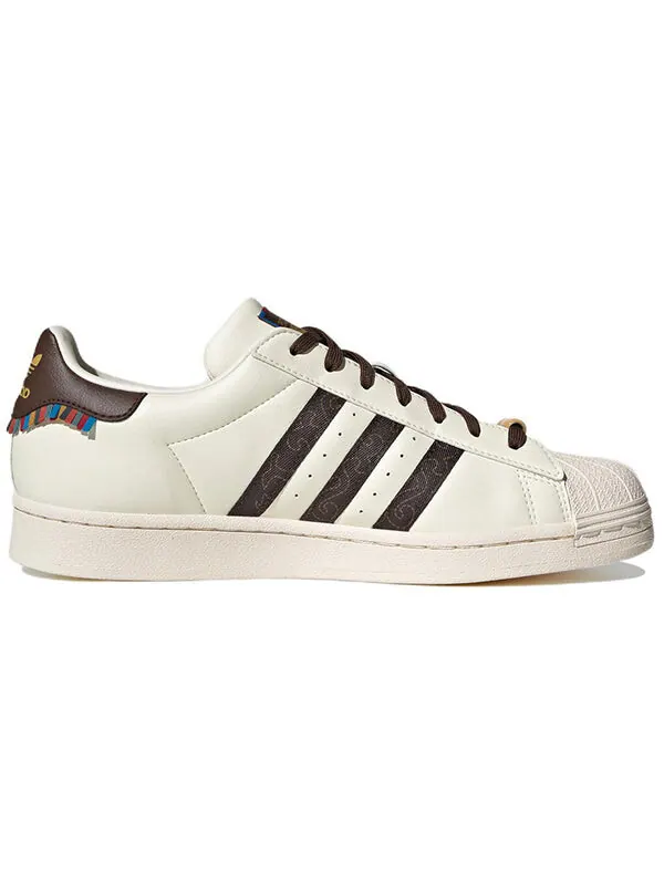 Кроссовки оригиналы суперзвезда Adidas — изображение 2 из 4, коричневый