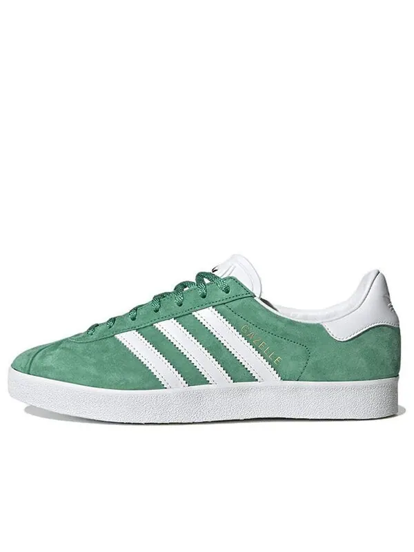 Кроссовки газель 85 Adidas — изображение 1 из 4, зеленый/белый