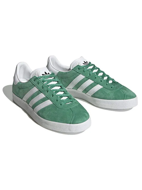 Кроссовки газель 85 Adidas — изображение 3 из 4, зеленый/белый