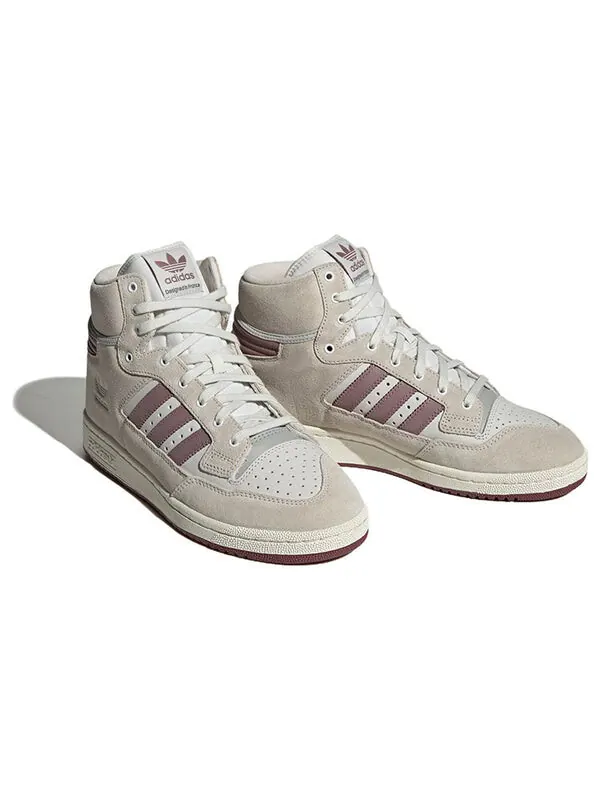 Кроссовки оригиналы centennial 85 высокие Adidas — изображение 3 из 4, серый/белый/коричневый