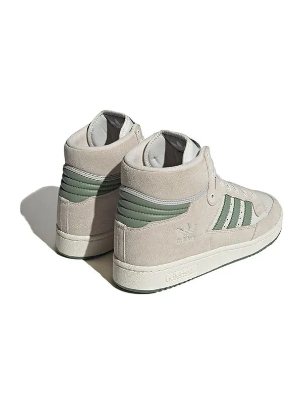 Кроссовки оригиналы centennial 85 высокие Adidas — изображение 4 из 4, серый/зеленый