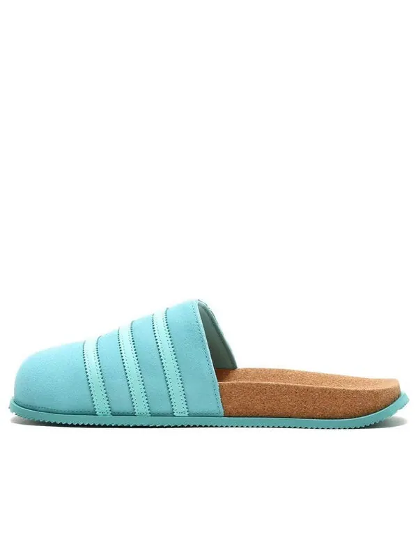 Тапочки originals adimule lea 'aqua' Adidas — изображение 1 из 4, золотистый