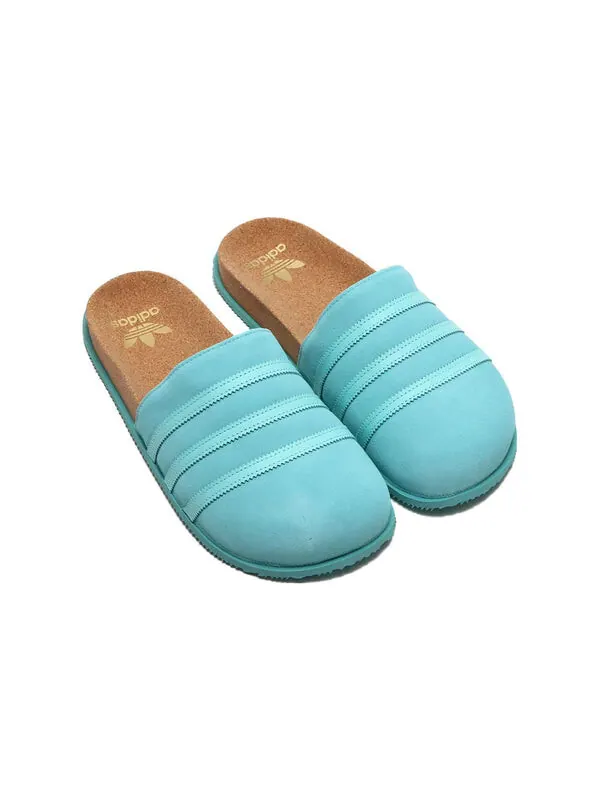 Тапочки originals adimule lea 'aqua' Adidas — изображение 4 из 4, золотистый
