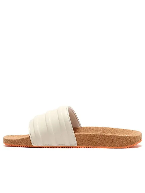 Тапочки adilette premium 'beige cork' Adidas — изображение 1 из 4