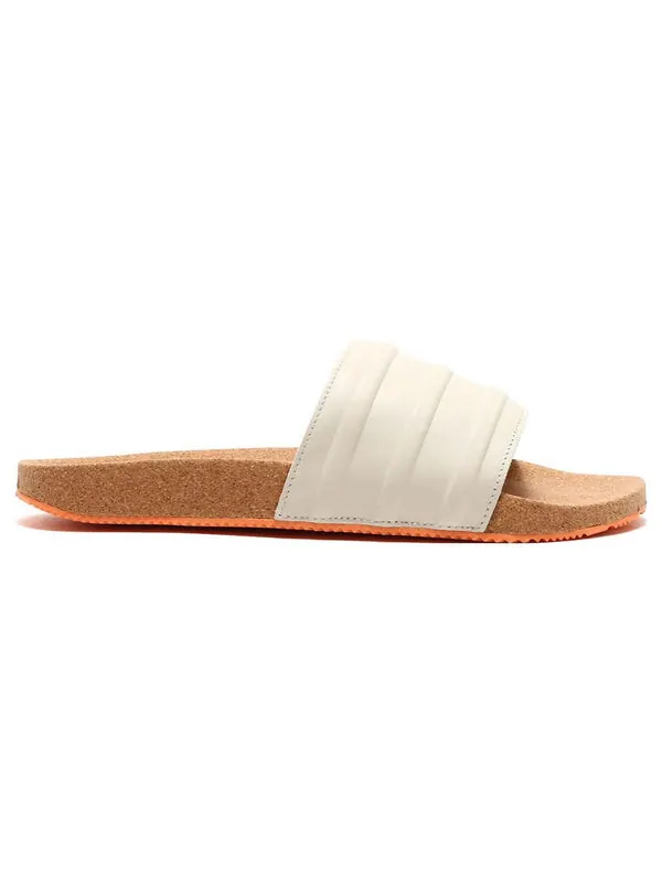 Тапочки adilette premium 'beige cork' Adidas — изображение 3 из 4