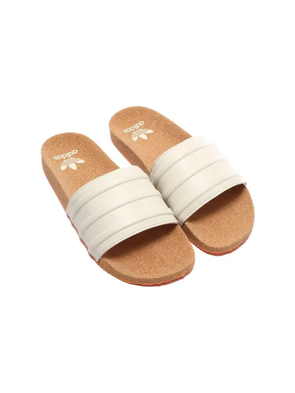 Тапочки adilette premium 'beige cork' Adidas — изображение 4 из 4