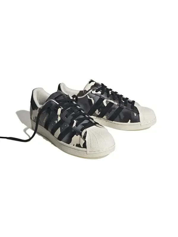 Кроссовки оригинальные суперзвезды обувь Adidas — изображение 3 из 4, черный/черный/белый