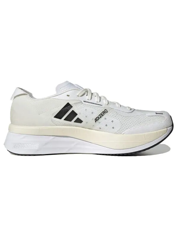 Кроссовки adizero boston 11 shoes 'white' Adidas — изображение 2 из 4, белый/черный