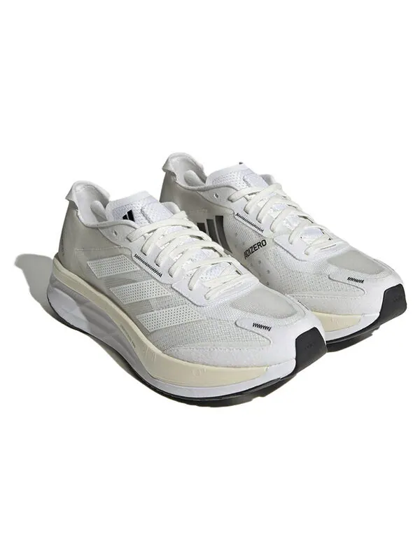 Кроссовки adizero boston 11 shoes 'white' Adidas — изображение 3 из 4, белый/черный