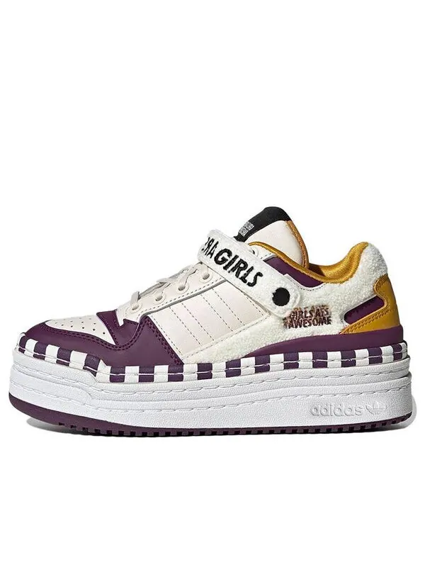 Кроссовки для девочек потрясающие x triple platforum low Adidas — изображение 1 из 4, белый