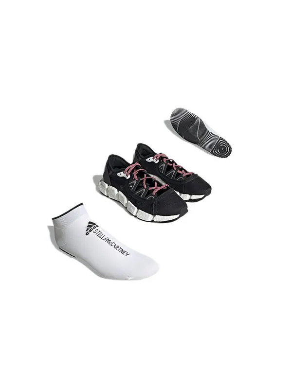 Кроссовки stella mccartney x climacool vento Adidas — изображение 4 из 4, черный/серый