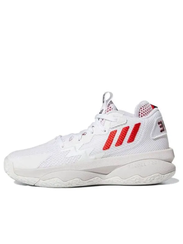 Кроссовки дама 8 j Adidas — изображение 1 из 4, белый/красный/черный
