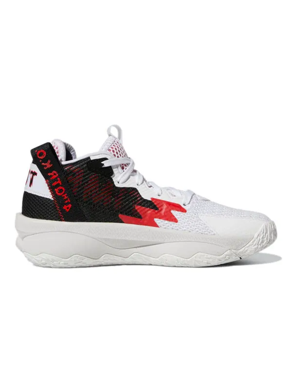 Кроссовки дама 8 j Adidas — изображение 2 из 4, белый/красный/черный