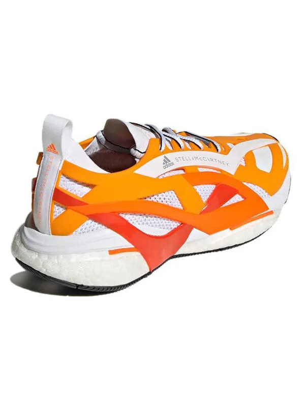 Кроссовки stella mccartney x solarglide Adidas — изображение 4 из 4, оранжевый/белый