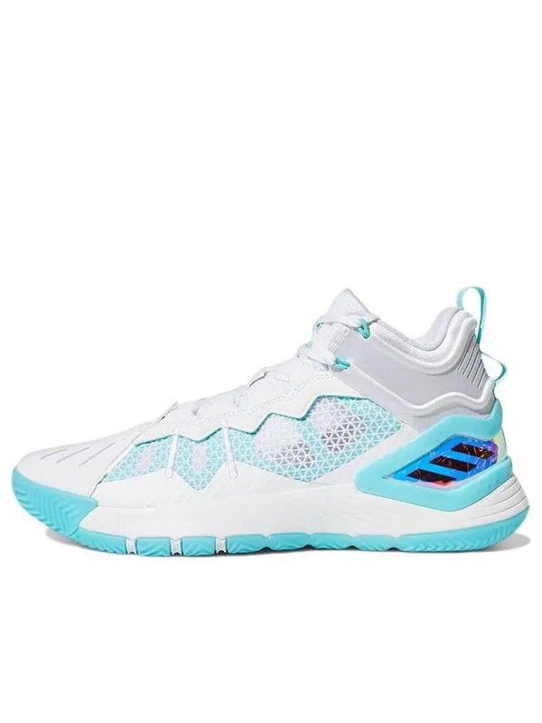 Кроссовки d rose сын чи Adidas — изображение 1 из 4, белый/синий