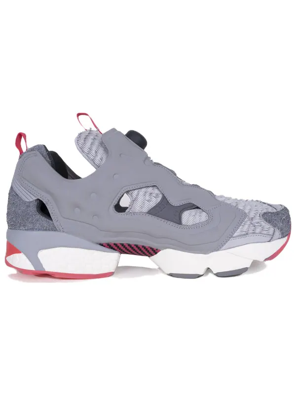 Кроссовки instapump fury og x staple x deal Reebok — изображение 2 из 4, серый