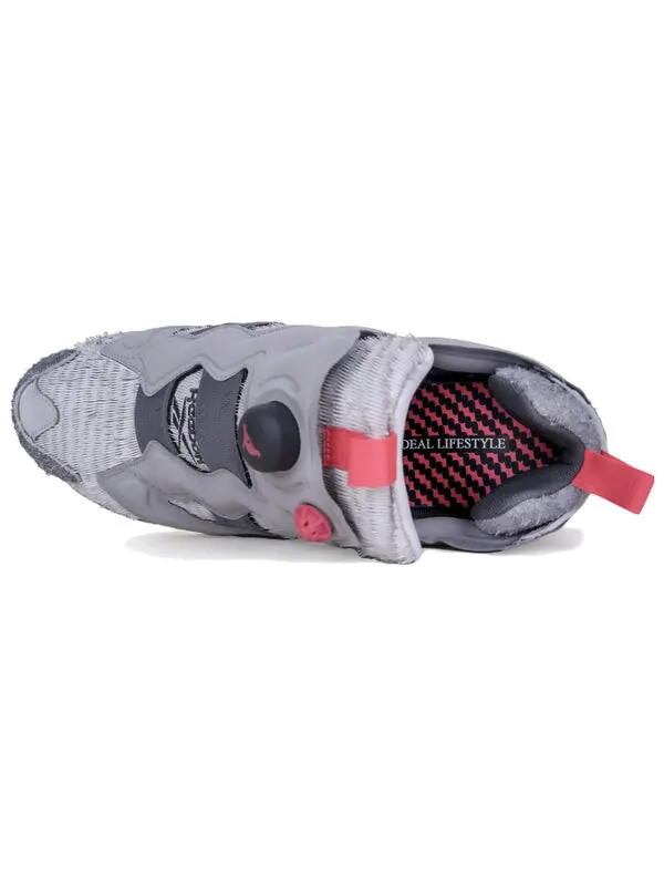 Кроссовки instapump fury og x staple x deal Reebok — изображение 4 из 4, серый