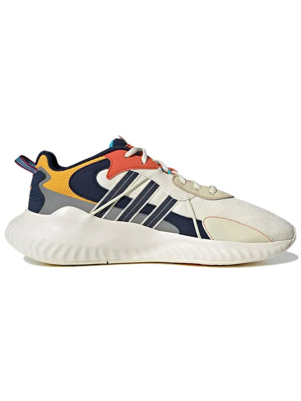 Кроссовки с высоким хвостом Adidas — изображение 2 из 4, кремовый/синий/серый