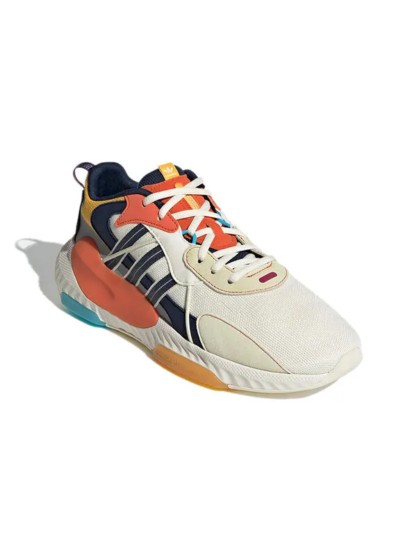Кроссовки с высоким хвостом Adidas — изображение 3 из 4, кремовый/синий/серый