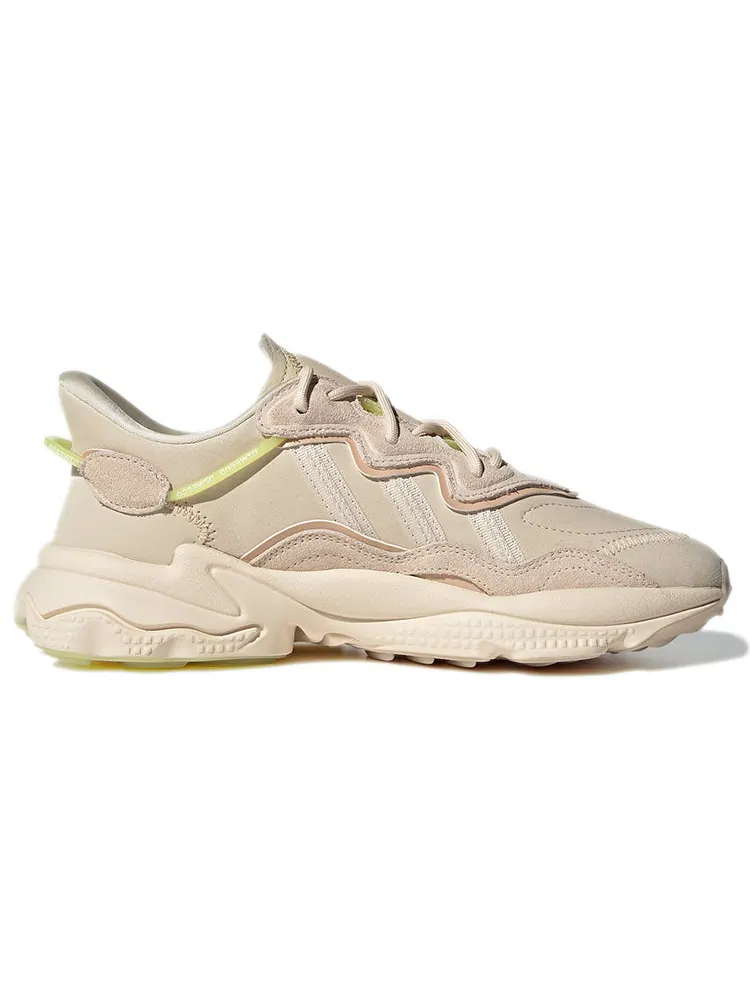 Кроссовки (WMNS) adidas originals Ozweego Running Shoes Beige — изображение 2 из 6, белый
