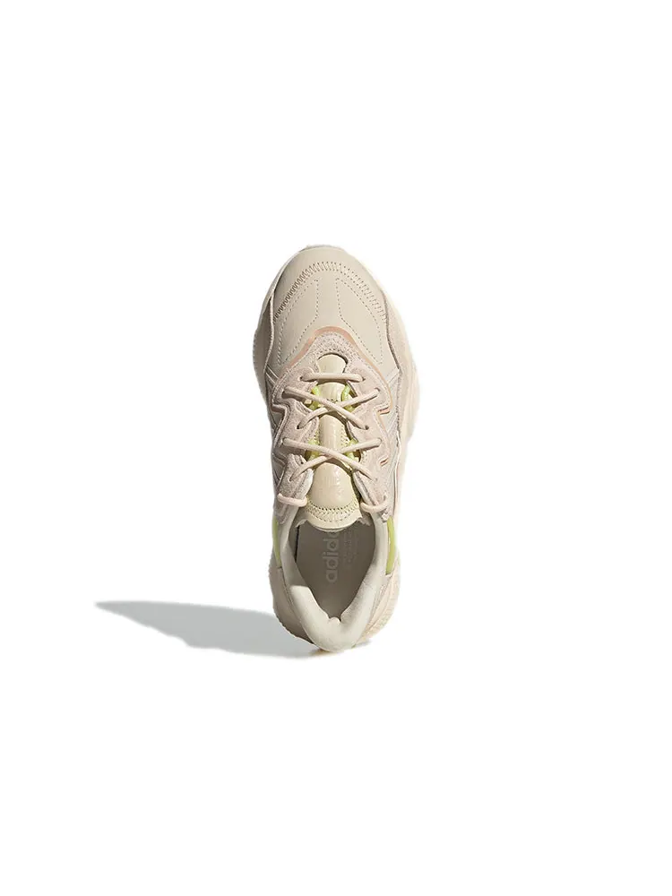 Кроссовки (WMNS) adidas originals Ozweego Running Shoes Beige — изображение 5 из 6, белый
