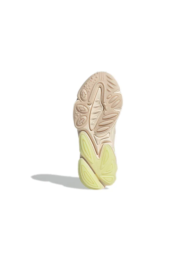 Кроссовки (WMNS) adidas originals Ozweego Running Shoes Beige — изображение 6 из 6, белый