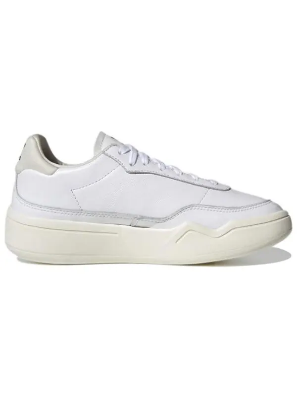 Кроссовки her court 'triple white' Adidas — изображение 2 из 4, белый