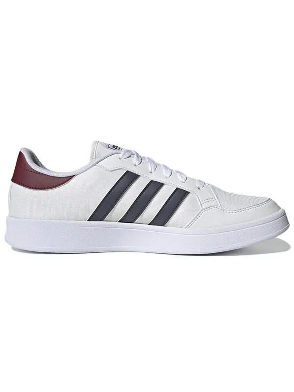Кроссовки neo breaknet Adidas — изображение 2 из 4, белый/бордовый