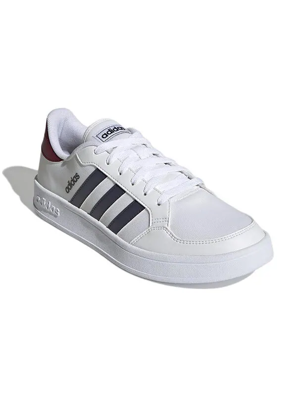 Кроссовки neo breaknet Adidas — изображение 3 из 4, белый/бордовый