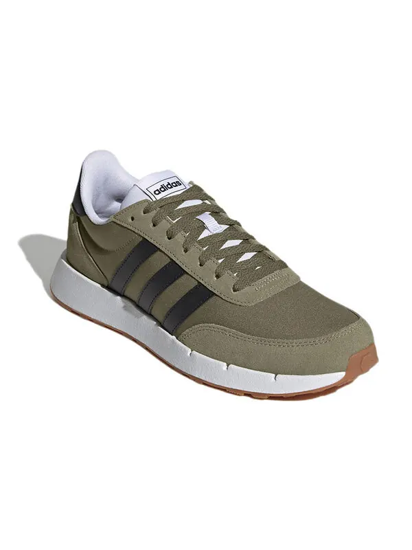 Кроссовки запатились run 60s 2.0 Adidas — изображение 3 из 4, оливковый/черный/белый