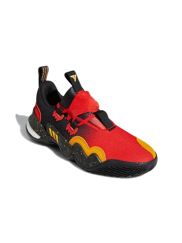Кроссовки trae young 1 Adidas — изображение 3 из 4, черный/красный/желтый
