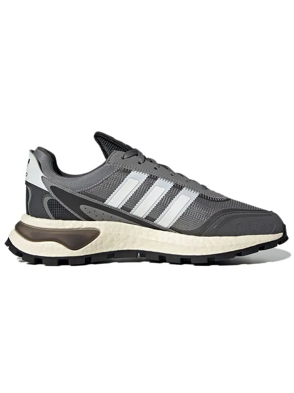 Кроссовки оригиналы ретро p9 Adidas — изображение 2 из 4, серый/черный/белый