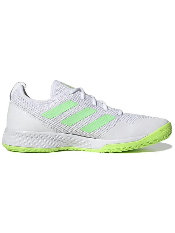 Кроссовки courtflash 'white beam green' Adidas — изображение 2 из 4, белый/зеленый