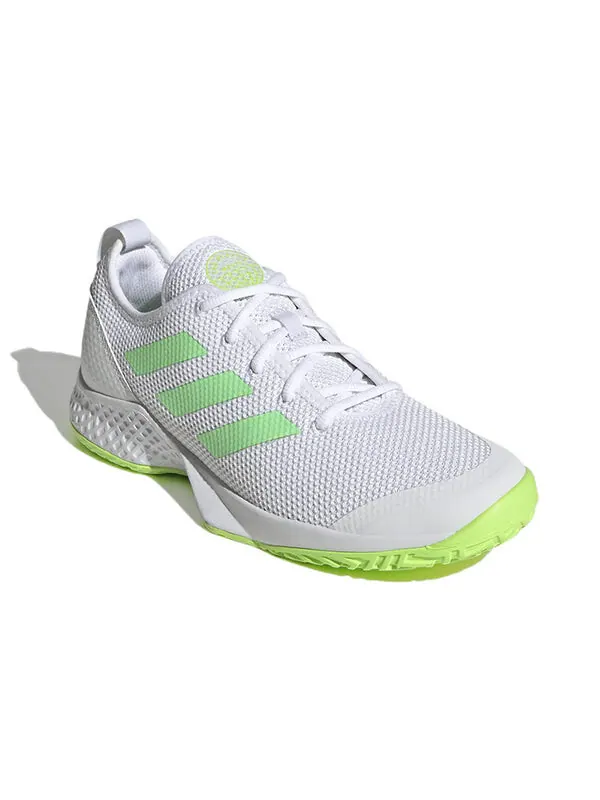 Кроссовки courtflash 'white beam green' Adidas — изображение 3 из 4, белый/зеленый