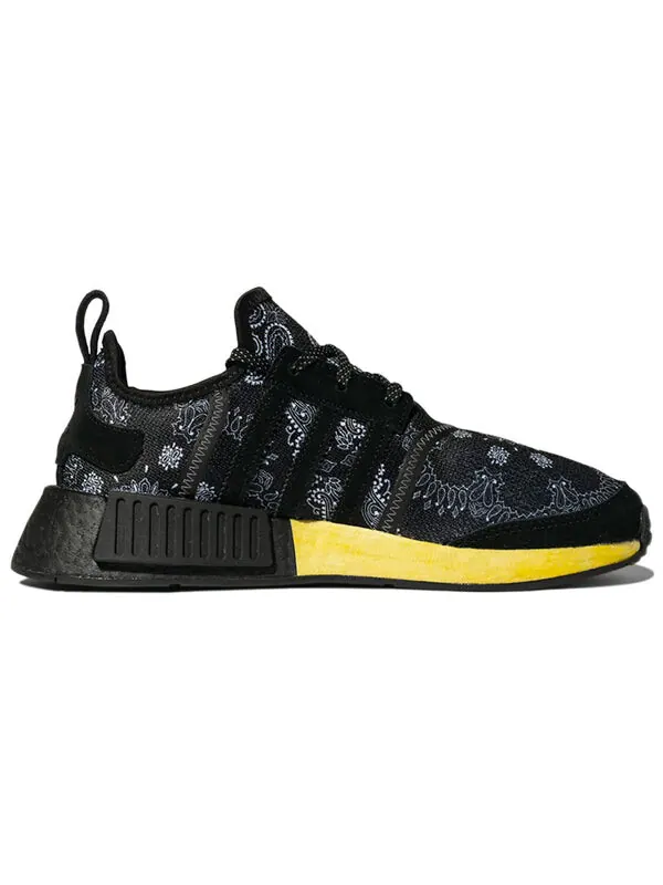 Кроссовки район x nmd_r1 Adidas — изображение 2 из 4, черный