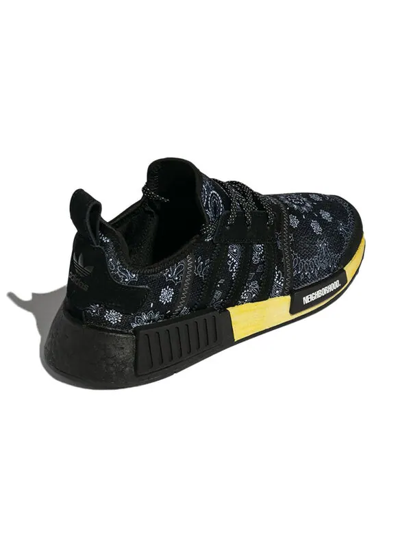 Кроссовки район x nmd_r1 Adidas — изображение 4 из 4, черный