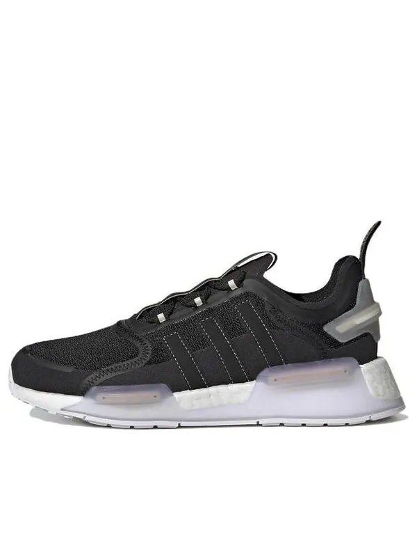 Кроссовки nmd_r1 v3 'black aluminium' Adidas — изображение 1 из 4, черный/фиолетовый