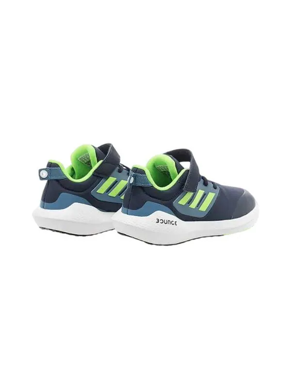 Кроссовки (GS) Adidas EQ21 Run 2.0 Bounce Sport Running 'Black Solar Green' — изображение 4 из 4, черный/зеленый