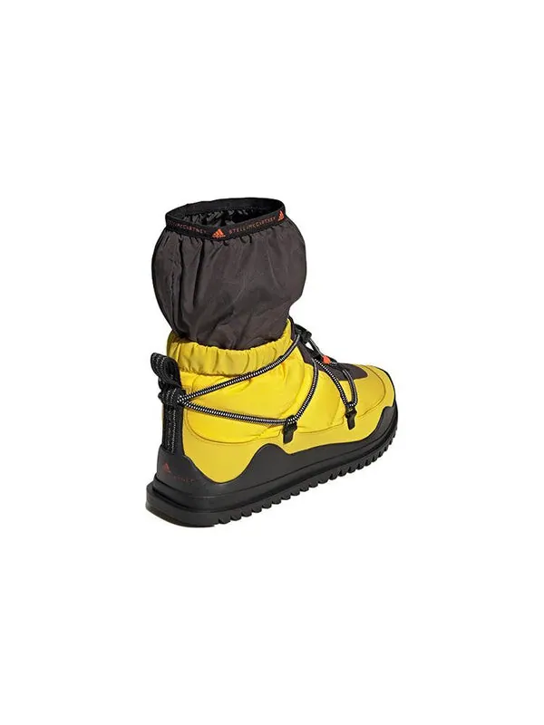 Кроссовки (WMNS) adidas Stella McCartney x Winterboot Cold.RDY 'Yellow' — изображение 3 из 4, черный/желтый