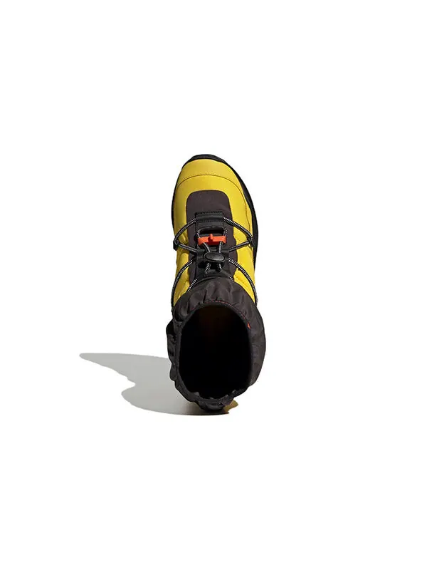 Кроссовки (WMNS) adidas Stella McCartney x Winterboot Cold.RDY 'Yellow' — изображение 4 из 4, черный/желтый